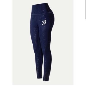 Peloton Sparkle‎ Flex Leggings in Navy.